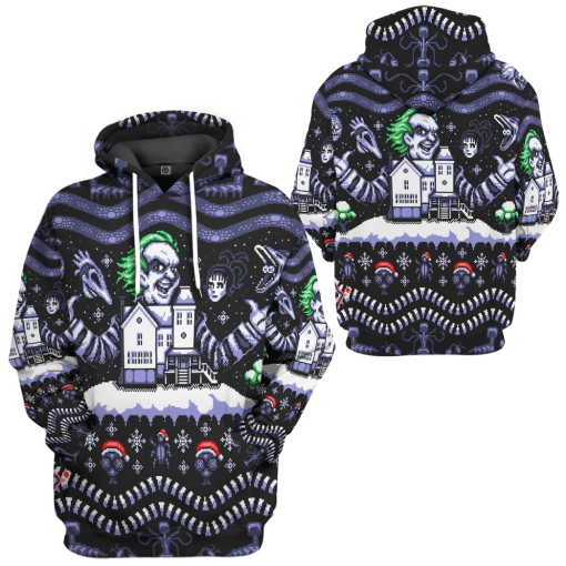 Gearhumans 3D Ugly Beetlejuice Custom Tshirt Hoodie Apparel - Image 5