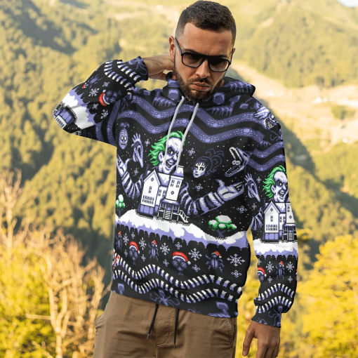 Gearhumans 3D Ugly Beetlejuice Custom Tshirt Hoodie Apparel - Image 14