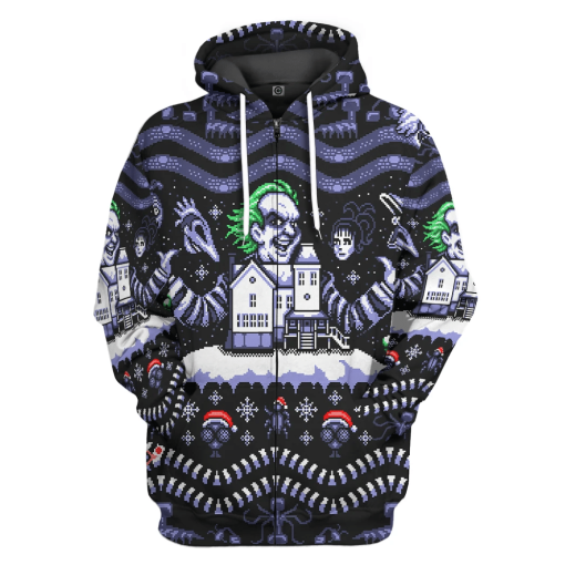 Gearhumans 3D Ugly Beetlejuice Custom Tshirt Hoodie Apparel - Image 4