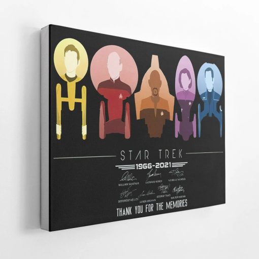 Gearhumans 3D S.T Anniversary Custom Canvas 2 Gearhumans 3D Star Trek Anniversary Custom Canvas GW290417 Canvas
