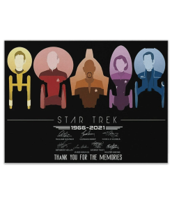 Gearhumans 3D Star Trek Anniversary Custom Canvas GW290417 Canvas 1 Piece Non Frame M