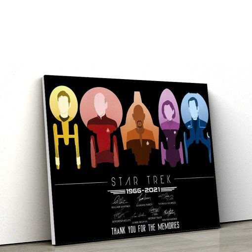 Gearhumans 3D S.T Anniversary Custom Canvas 3 Gearhumans 3D Star Trek Anniversary Custom Canvas GW290417 Canvas