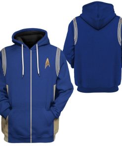Gearhuman 3D Star Trek Discovery 2017 Present Cosplay Tshirt Hoodie Apparel GV13015 3D Apparel