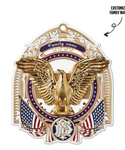 Gearhuman 3D The White House 2020 Xmas Custom Name Christmas Ornament GV301012 Ornament