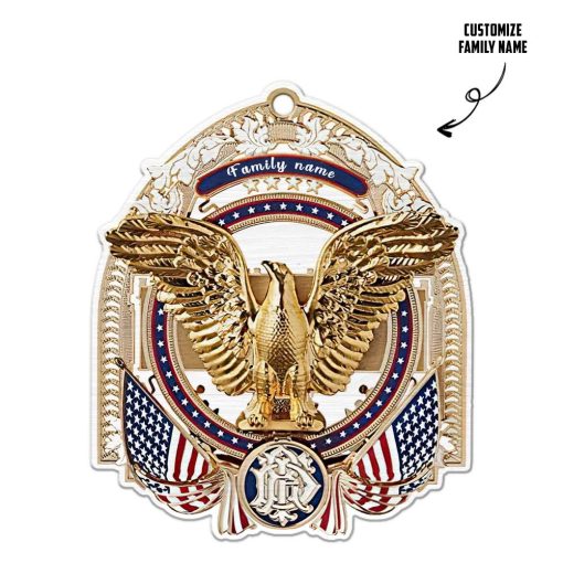 Gearhumans 3D The White House 2020 Xmas Custom Name Christmas Ornament 1 Gearhuman 3D The White House 2020 Xmas Custom Name Christmas Ornament GV301012 Ornament