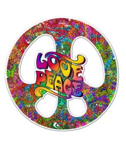 Gearhuman 3D Hippie Love Peace Sign Christmas Ornament GV261012 Ornament