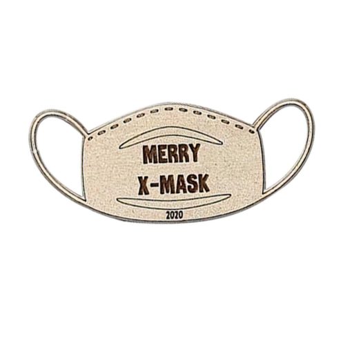 Gearhuman 3D Merry X Mask Christmas Ornament GV221011 Ornament