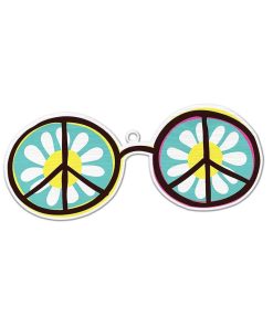 Gearhuman 3D Xmas Hippie Sunglasses Christmas Ornament GV261016 Ornament