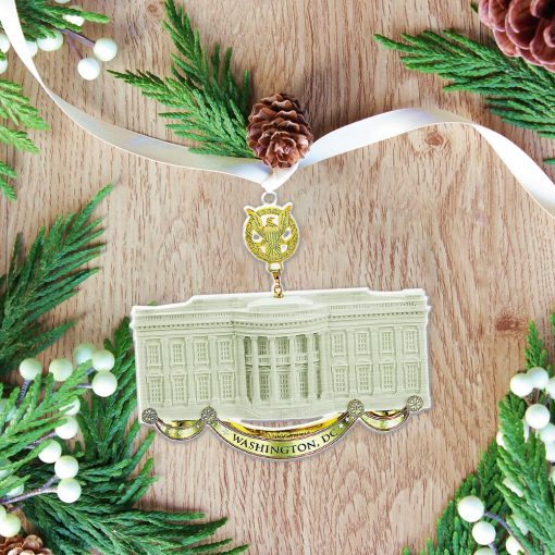 Gearhuman 3D 2020 The White House Christmas Ornament GV301010 Ornament Acrylic 1Pc
