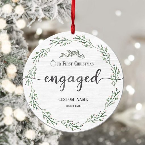 Gearhuman 3D Engaged Christmas Custom Ornament SR25117 Ornament