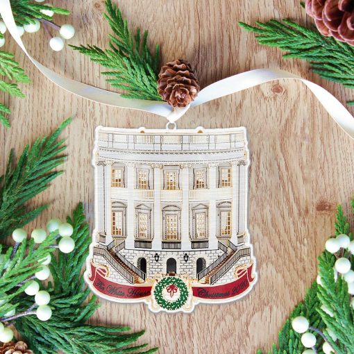 Gearhuman 3D The White House 2020 Christmas Ornament GVC30109 Ornament Acrylic 1Pc