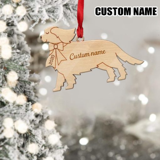 Gearhuman 3D King Charles Spaniel 2020 Custom Name Christmas Ornament GV291019 Ornament