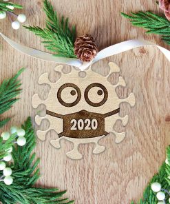Gearhuman 3D Corona Virus Christmas Ornament GV221014 Ornament Acrylic 1Pc
