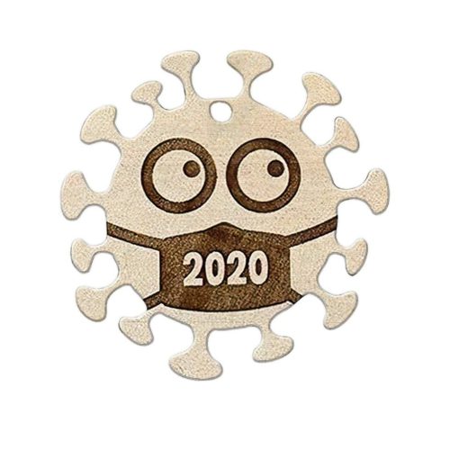 Gearhumans 3D Corona Virus Christmas Ornament 3 Gearhuman 3D Corona Virus Christmas Ornament GV221014 Ornament