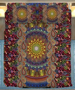 Gearhuman 3D Custom Bedding Set Sunflower Hippie GB04115 Bedding Set Twin 3PCS