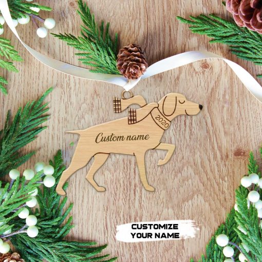 Gearhuman 3D German Shorthaired Pointer 2020 Custom Name Christmas Ornament GV291013 Ornament Acrylic 1Pc