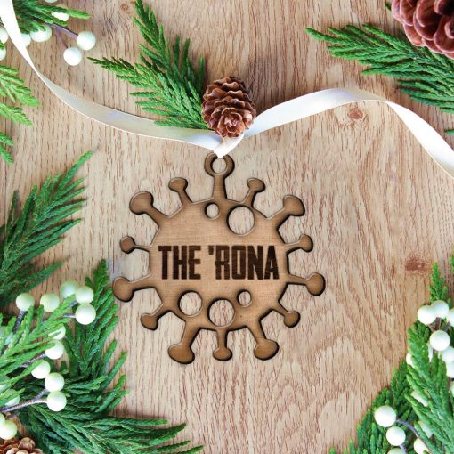 Gearhuman 3D The 'Rona Virus Christmas Ornament GV221020 Ornament Acrylic 1Pc