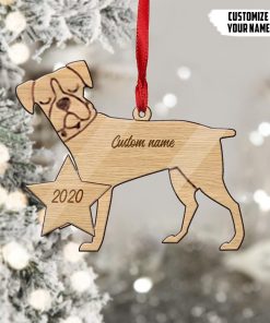 Gearhuman 3D Boxer 2020 Custom Name Christmas Ornament GV291017 Ornament Acrylic 1Pc