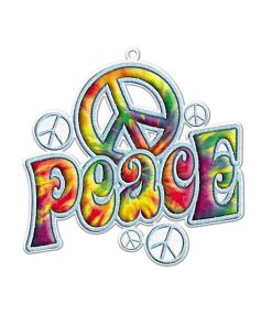 Gearhuman 3D Peace Hippie Sign Christmas Ornament GV261010 Ornament