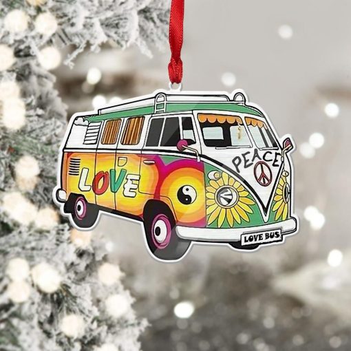 Gearhuman 3D Travel Hippie Van Christmas Ornament GV26106 Ornament
