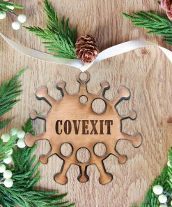Gearhuman 3D Covexit Virus Christmas Ornament GV23105 Ornament Acrylic 1Pc
