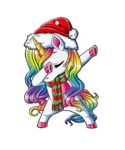 Gearhuman 3D Santa Unicorn Christmas Ornament GV29106 Ornament