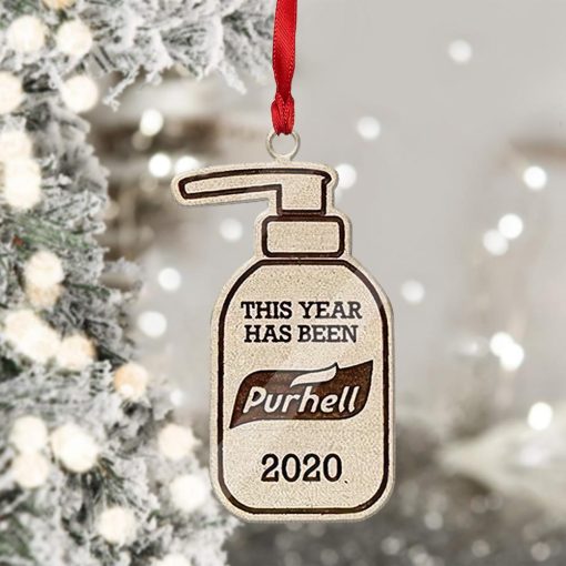 Gearhuman 3D Hand Sanitizer Christmas Ornament GV221012 Ornament