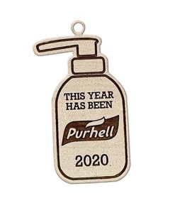 Gearhuman 3D Hand Sanitizer Christmas Ornament GV221012 Ornament