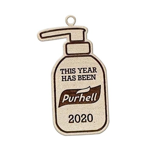 Gearhuman 3D Hand Sanitizer Christmas Ornament GV221012 Ornament