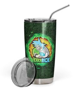 Gearhumans Gearhuman 3D Kakarick goku rick Custom Name Design Vacuum Insulated Tumbler GV04075 Tumbler 20oz