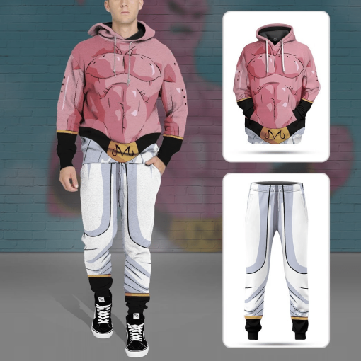 Gearhumans Gearhuman 3D Super Buu Majin Boo Dragon Ball Sweatpants GV15033 Sweatpants