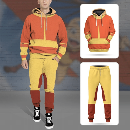 Gearhumans 3D Aang Avatar The Last Airbender Sweatpants 5 Gearhuman 3D Aang Avatar The Last Airbender Sweatpants GV08033 Sweatpants