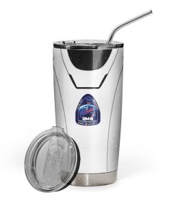 Gearhumans Gearhuman 3D SpaceX NASA Spacesuit Custom Name Design Vacuum Insulated Tumbler GW07065 Tumbler 20oz