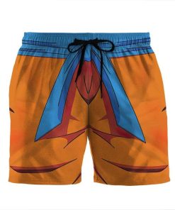 Gearhumans 3D Dragon Ball Custom Beach Shorts Men GS28074 Men Shorts Men Shorts S