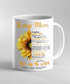 Gearhumans Gearhuman 3D To My Mom Sunflower Mug GJ020403 Mug 11oz
