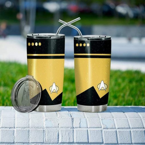 Gearhumans Gearhuman 3D Star Trek Custom Design Vacuum Insulated Tumbler GL080841 Tumbler