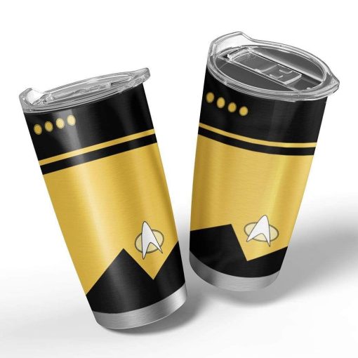 Gearhumans Gearhuman 3D Star Trek Custom Design Vacuum Insulated Tumbler GL080841 Tumbler