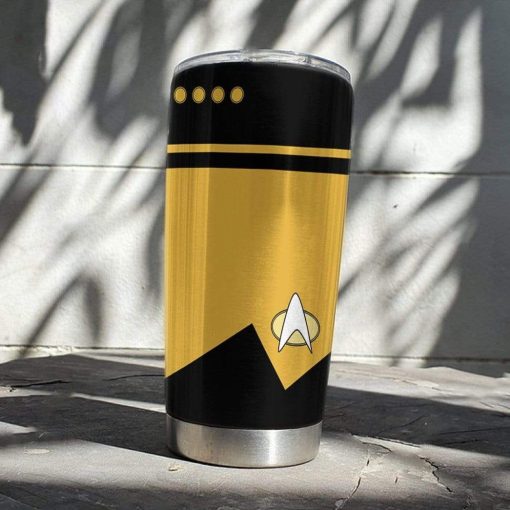 Gearhumans Gearhuman 3D Star Trek Custom Design Vacuum Insulated Tumbler GL080841 Tumbler