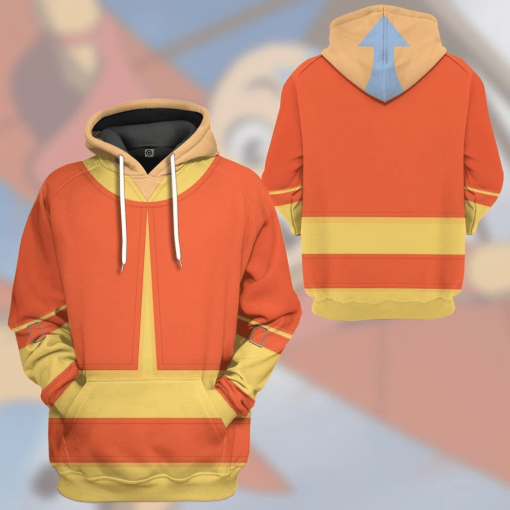 Gearhumans 3D Aang Avatar The Last Airbender Tshirt Hoodie Apparel 13 Gearhuman 3D Aang Avatar The Last Airbender Tshirt Hoodie Apparel GV08032 3D Apparel