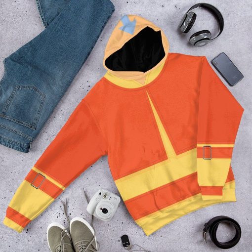 Gearhumans 3D Aang Avatar The Last Airbender Tshirt Hoodie Apparel 10 Gearhuman 3D Aang Avatar The Last Airbender Tshirt Hoodie Apparel GV08032 3D Apparel