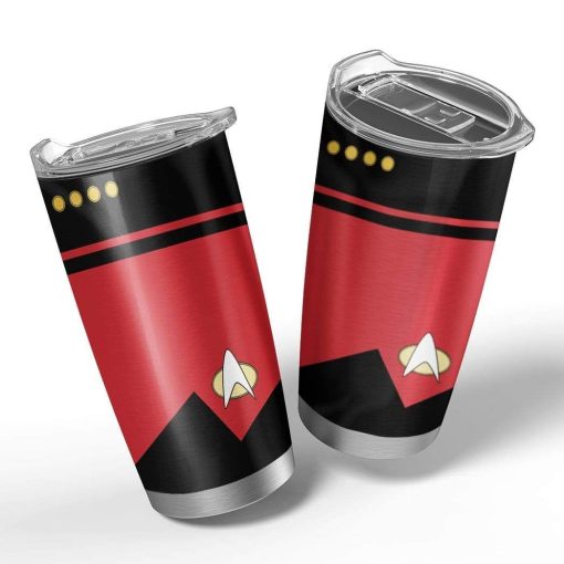 Gearhumans Gearhuman 3D Star Trek Custom Design Vacuum Insulated Tumbler GL080842 Tumbler