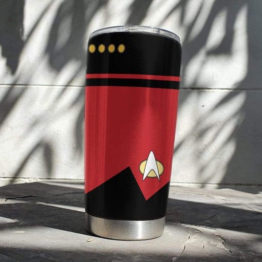 Gearhumans Gearhuman 3D Star Trek Custom Design Vacuum Insulated Tumbler GL080842 Tumbler