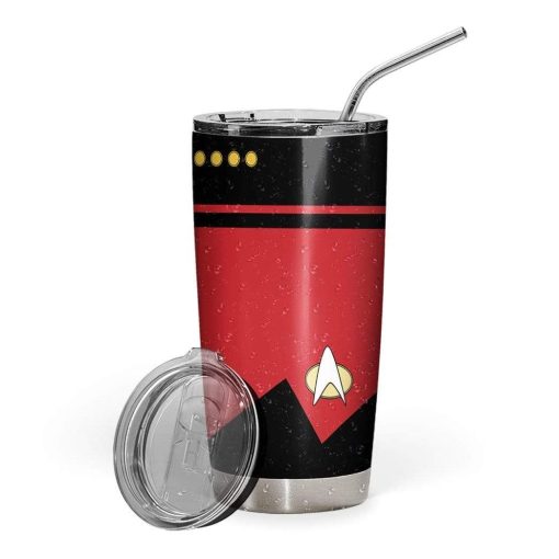 Gearhumans Gearhuman 3D Star Trek Custom Design Vacuum Insulated Tumbler GL080842 Tumbler 20oz