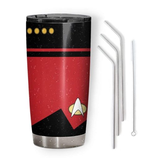 Gearhumans Gearhuman 3D Star Trek Custom Design Vacuum Insulated Tumbler GL080842 Tumbler