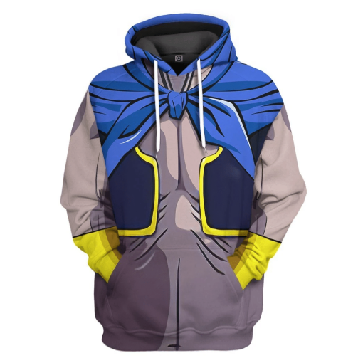 Gearhumans Gearhuman 3D Evil Buu Majin Boo Dragon Ball Tshirt Hoodie Apparel GV15036 3D Apparel Hoodie S