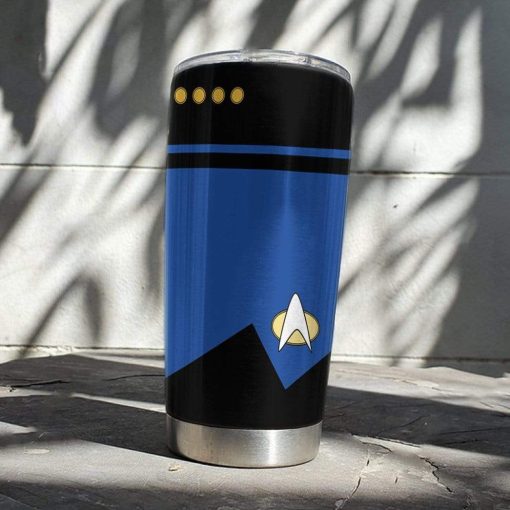 Gearhumans Gearhuman 3D Star Trek Custom Design Vacuum Insulated Tumbler GL08084 Tumbler