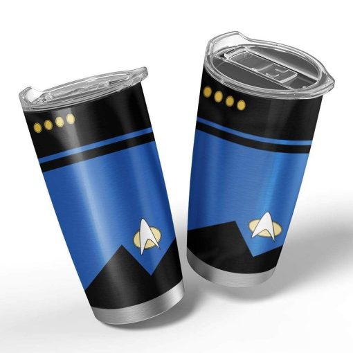 Gearhumans Gearhuman 3D Star Trek Custom Design Vacuum Insulated Tumbler GL08084 Tumbler