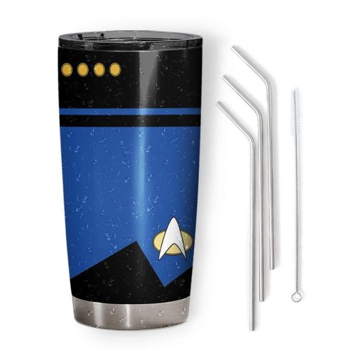 Gearhumans Gearhuman 3D Star Trek Custom Design Vacuum Insulated Tumbler GL08084 Tumbler