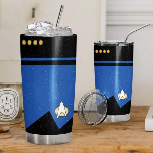 Gearhumans Gearhuman 3D Star Trek Custom Design Vacuum Insulated Tumbler GL08084 Tumbler