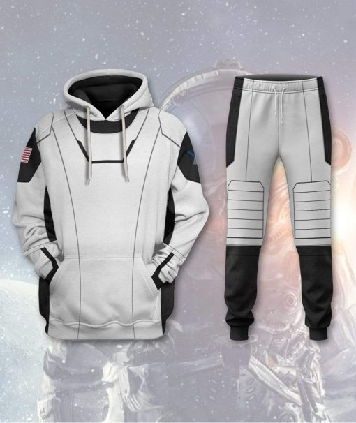 Gearhuman 3D Space Force Spacesuit Hoodie Apparel GV280512 3D Custom Fleece Hoodies